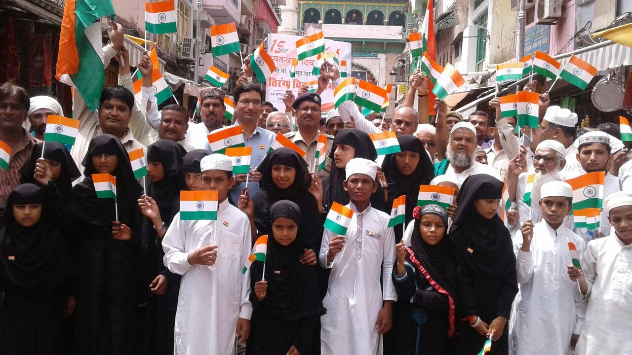 Children's march on Independence Day