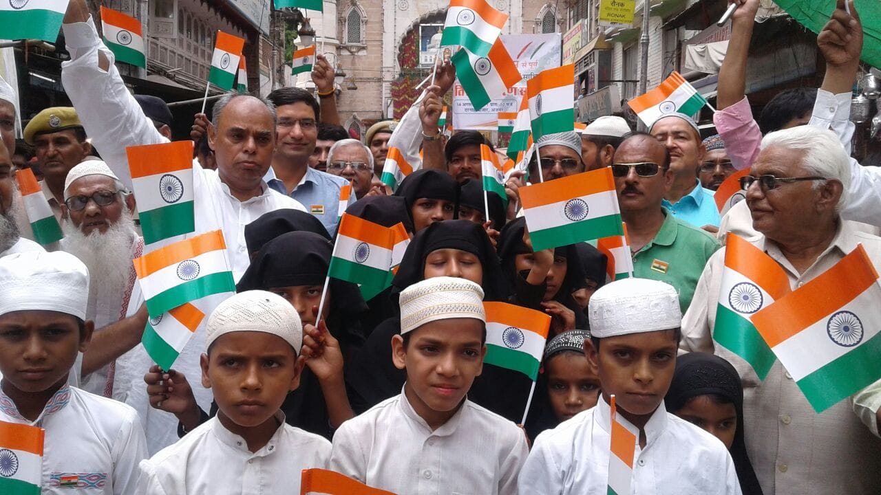 Children's march on Independence Day