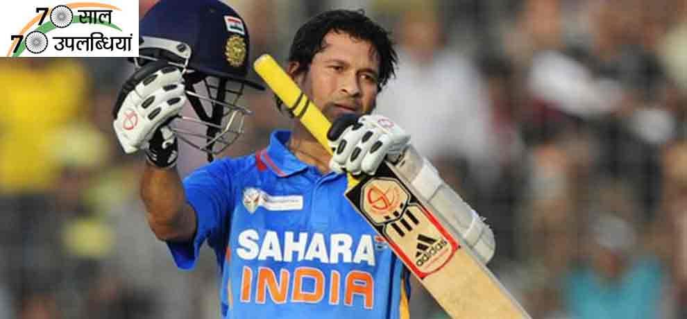 sachin tendulkar only indian to hit 100 centuries at international level