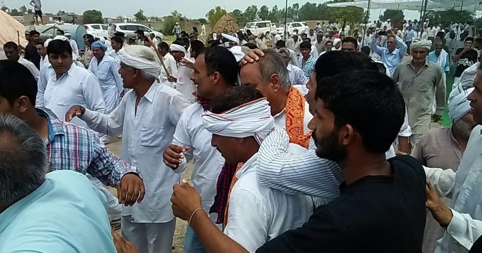 attack on jat leader yashpal malik at fatehabad, jat reservation, jat protest