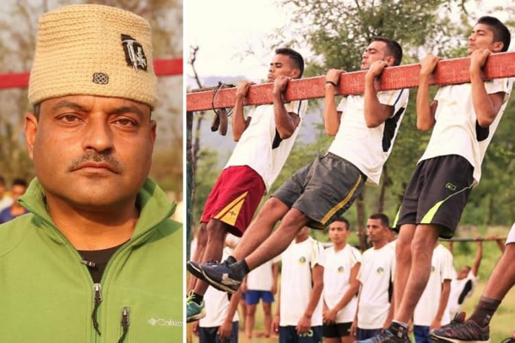 colonel ajay kothiyal trained youth for indian army