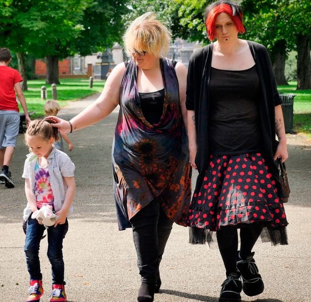 Gender-Fluid Family where mother is transgender and mother is pansexual 