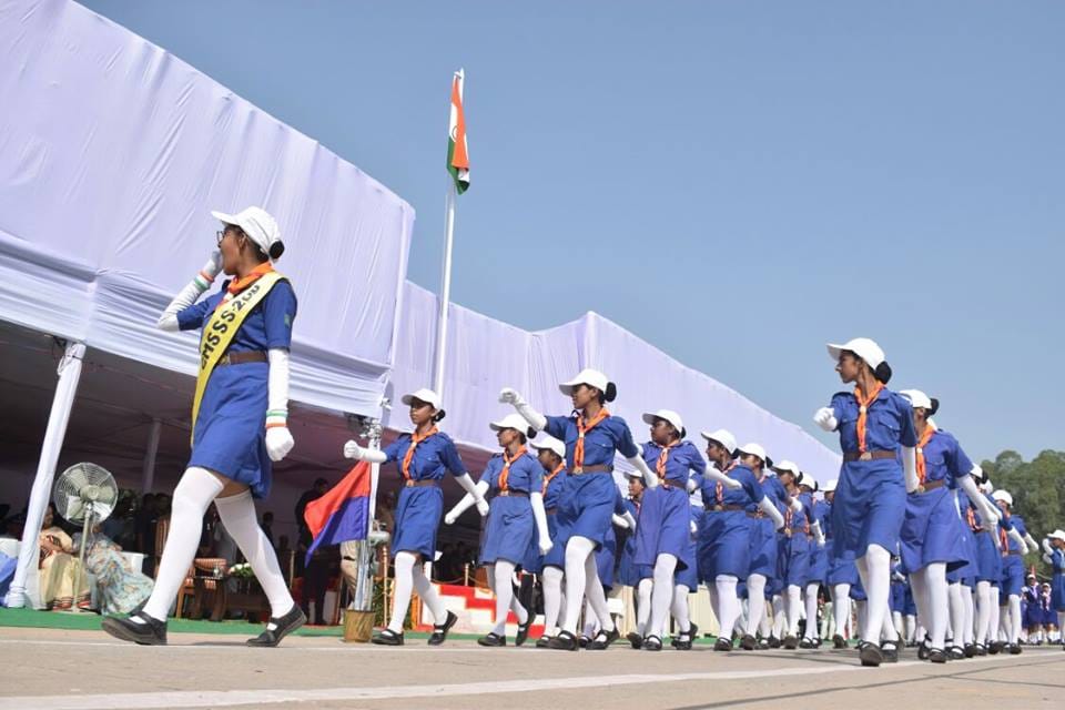 independence day 2017 celebration at chandigarh prade ground