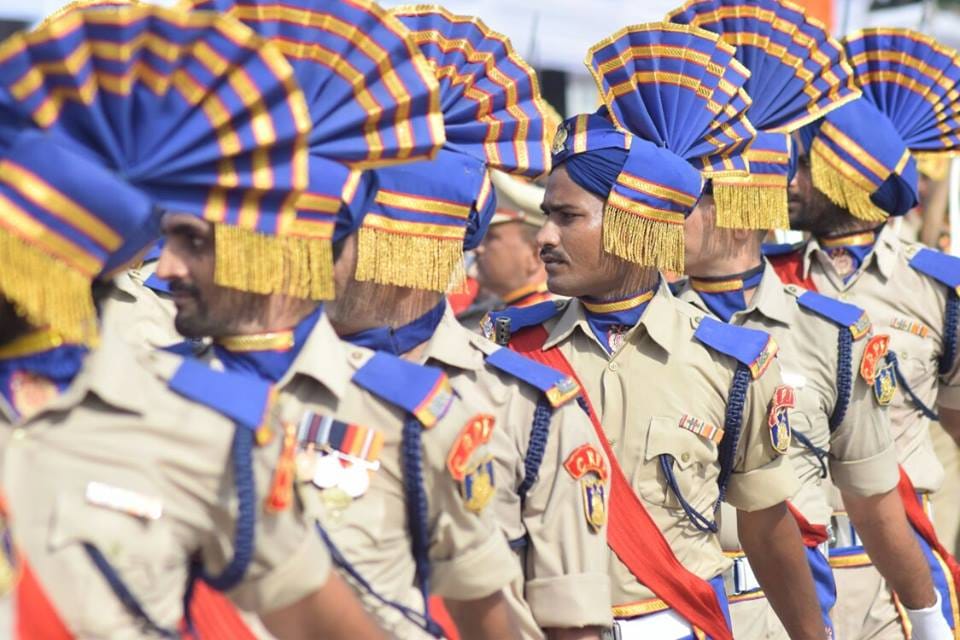 independence day 2017 celebration at chandigarh prade ground