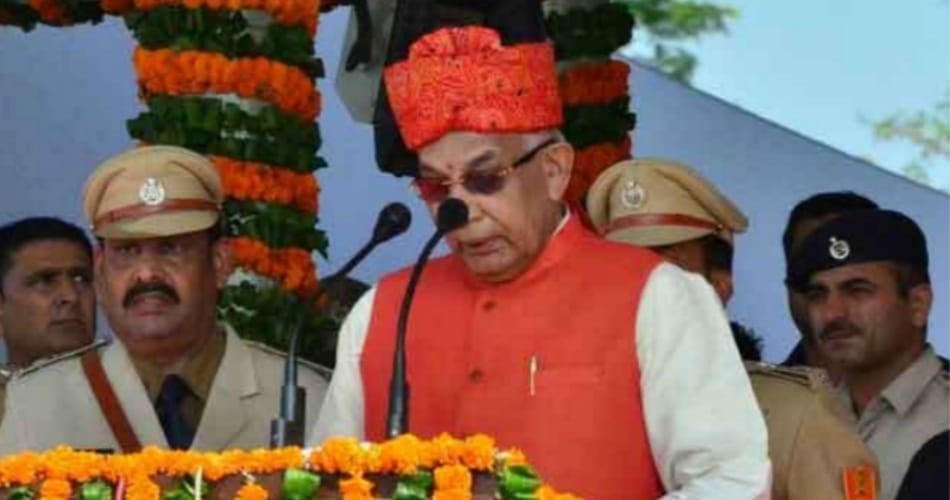 independence day 2017, haryana governor kaptan singh solanki hoisted national flag