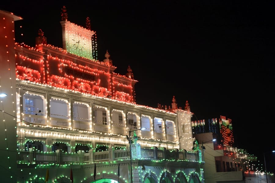 Pics of Independence day celebration in Lucknow.