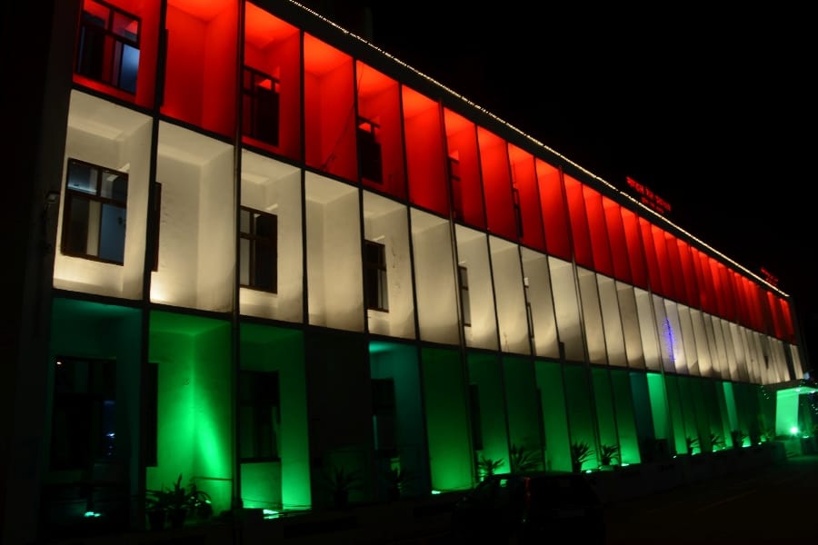 Pics of Independence day celebration in Lucknow.