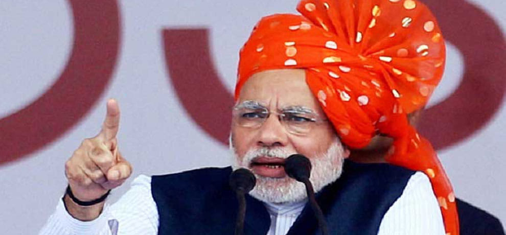 Over the last 5 years Modi with these colourful turbans deliver the Independence Day speech