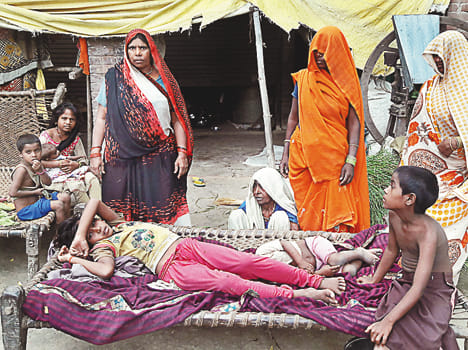 Ladoo, addicted to substance mixed, condition of four