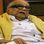 A woman claimed to be the granddaughter of DMK chief M Karunanidhi