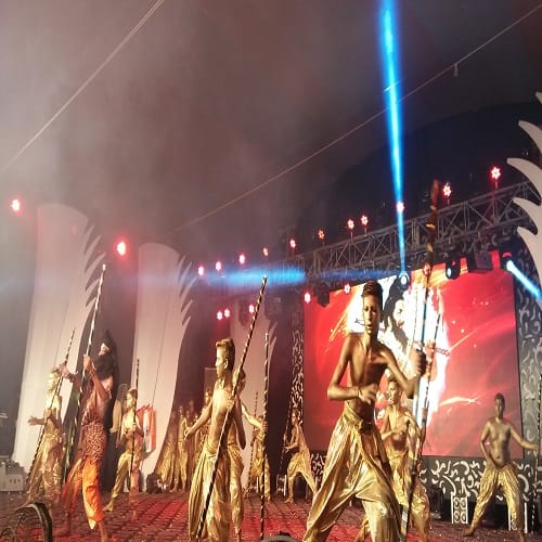 West UP Jhooma on Celebration-A-Freedom in Revolution, showcasing feelings of patriotism in children