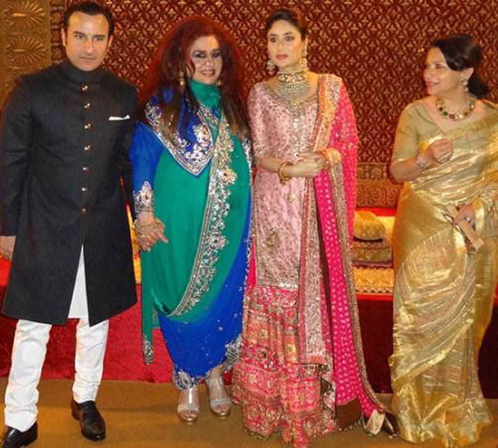 kareena kapoor birthday look at her wedding album with saif ali khan
