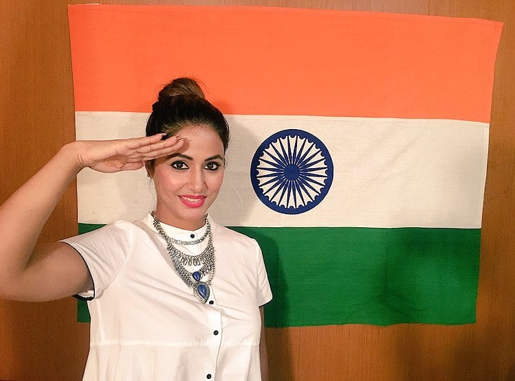 Hina Khan croons Vande Mataram video goes viral on social media