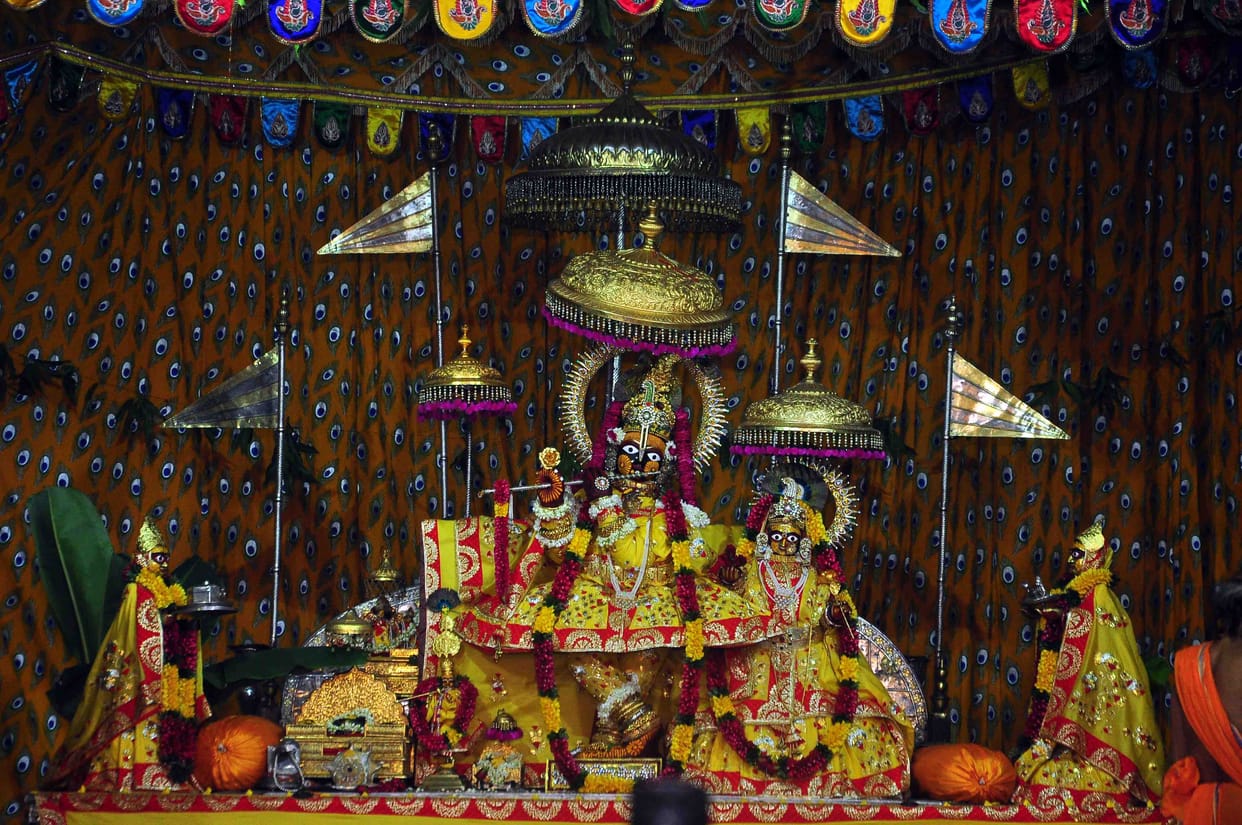 nandotsav  organize at govind dev ji temple in jaipur