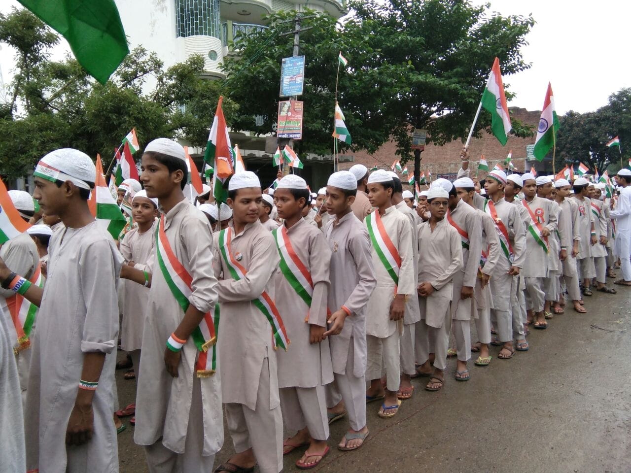 Independence Day celebrated in the Purvanchal