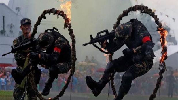 army on China border, cantonments of North India alert
