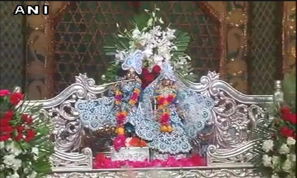 Janamashtami celebrations underway at Mathura, Vrindavan temple at up and birla, iskcon in delhi
