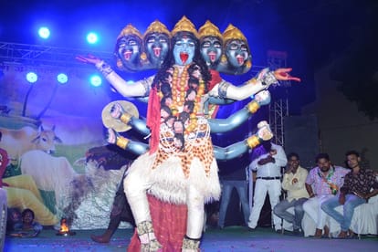  worship of highest statue of maa kali 