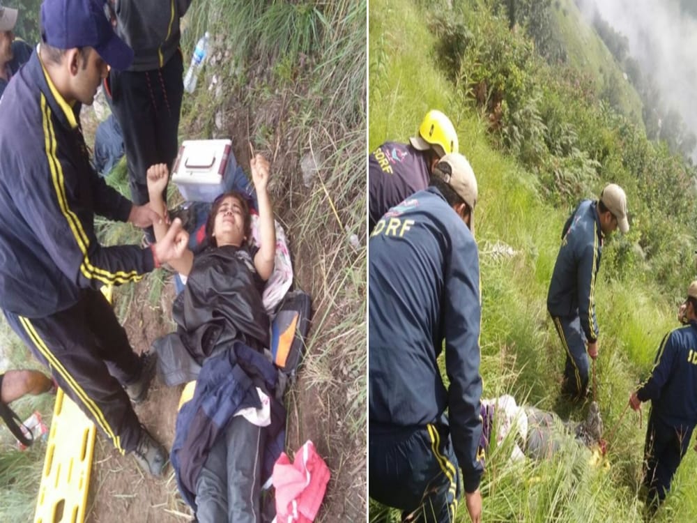 two tourists mishap in vally of flower joshimath