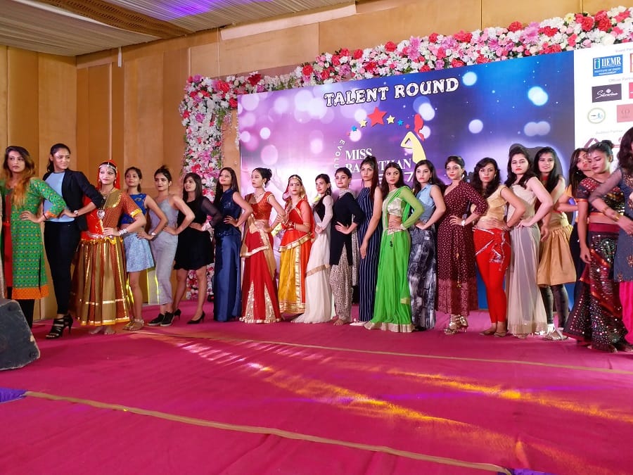 models show their extra talent in miss rajasthan 2017 talent round held in jaipur 