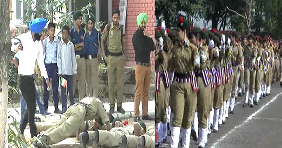 NCC cadet beaten by belt after parade