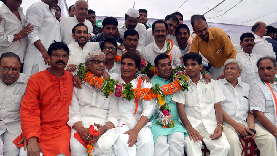 rajbabbar statement against cm yogi 
