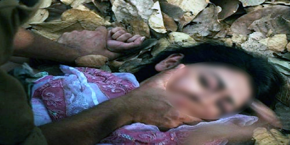 gangrape with a girl by two persons