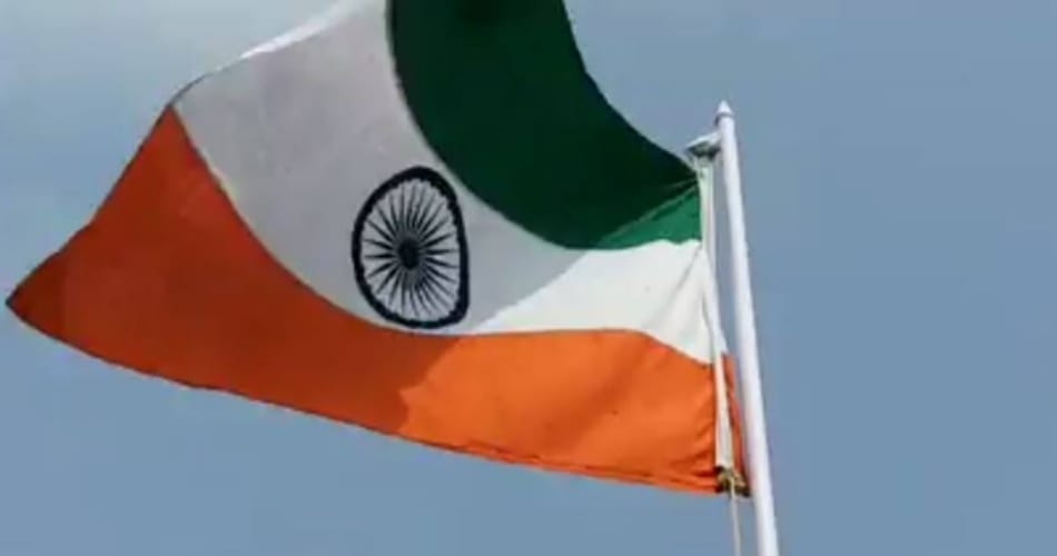 reverse national flag hoisted at punjab