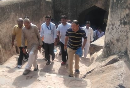 This district collector running 16 kms for good rain in your district