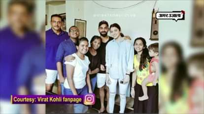 Anushka met virat in srilanka, pics got virat