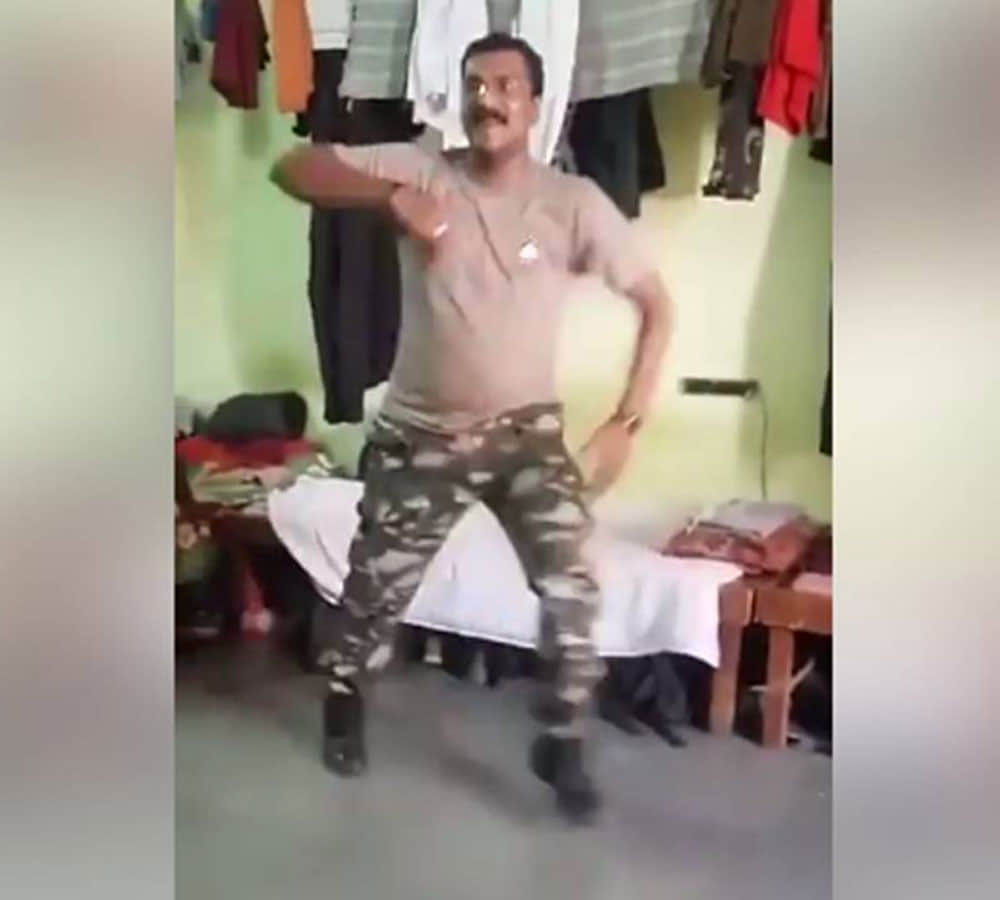 army soldier dance video viral on social media