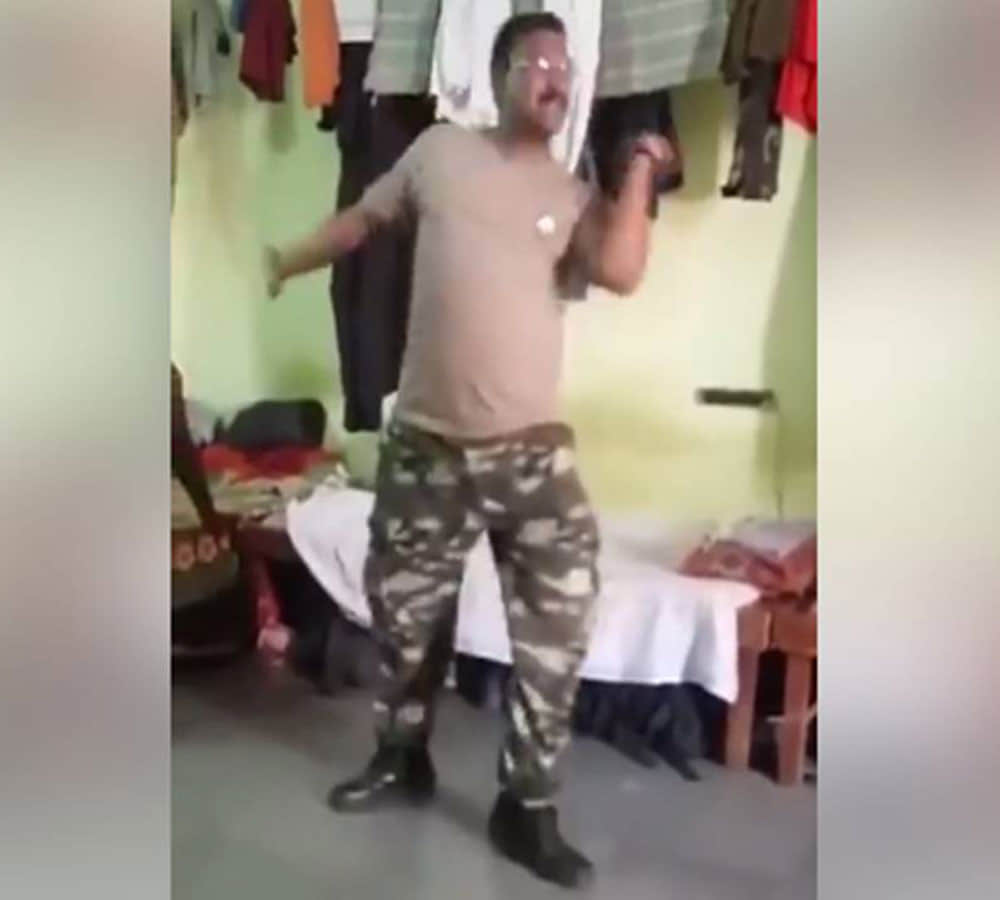 army soldier dance video viral on social media