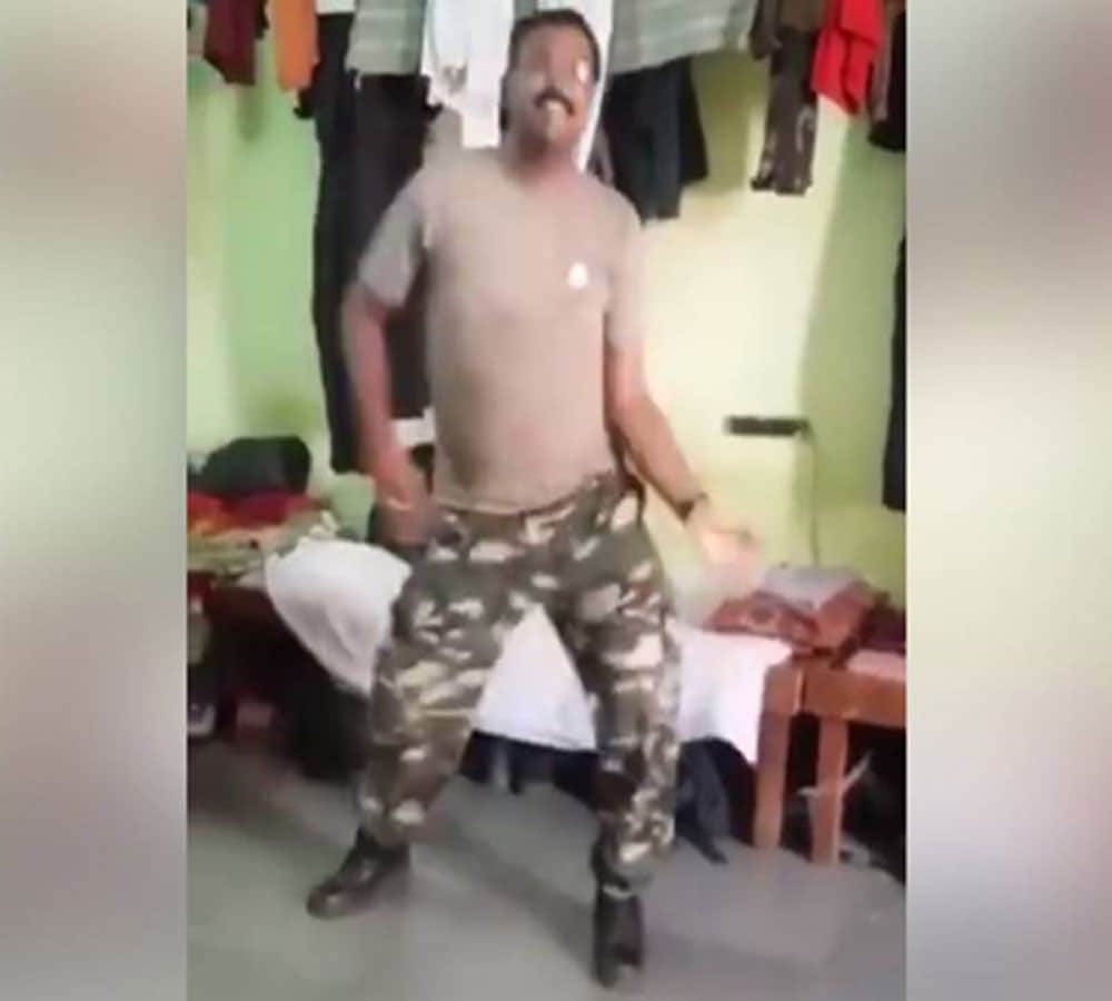 army soldier dance video viral on social media