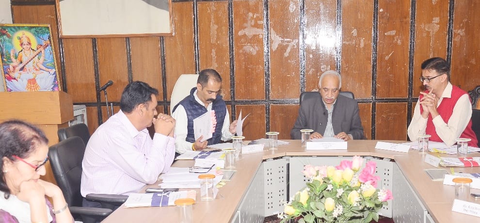 Himachal Pradesh University Executive Council Meeting Decisions