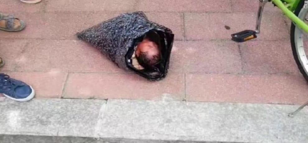 Newborn child dead body found on roadside in champawat