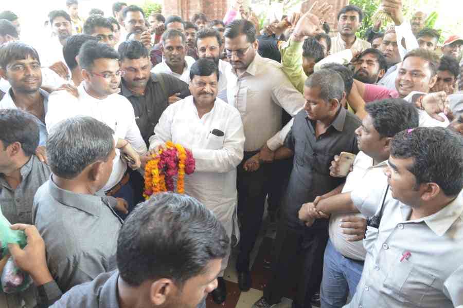 shivpal yadav in agra said samajwadi secular morcha will be formed