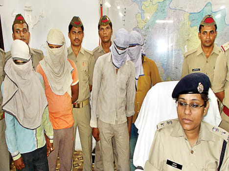 Four arrested including three brothers in the robbery