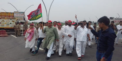 Akhilesh Yadav arrest at unnao