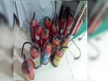 expiry date Fire fighting machine in uttarakhand secretariat