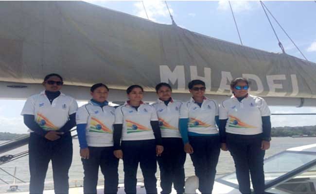 pm modi praised sail around the world all women navy crew