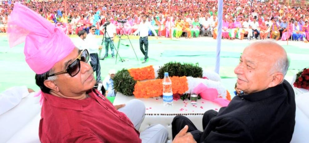 derogatory statement over cm virbhadra singh in gs bali rally