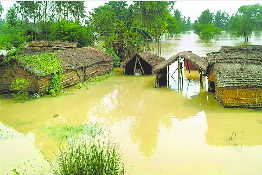  five drowned in flood in awadh.