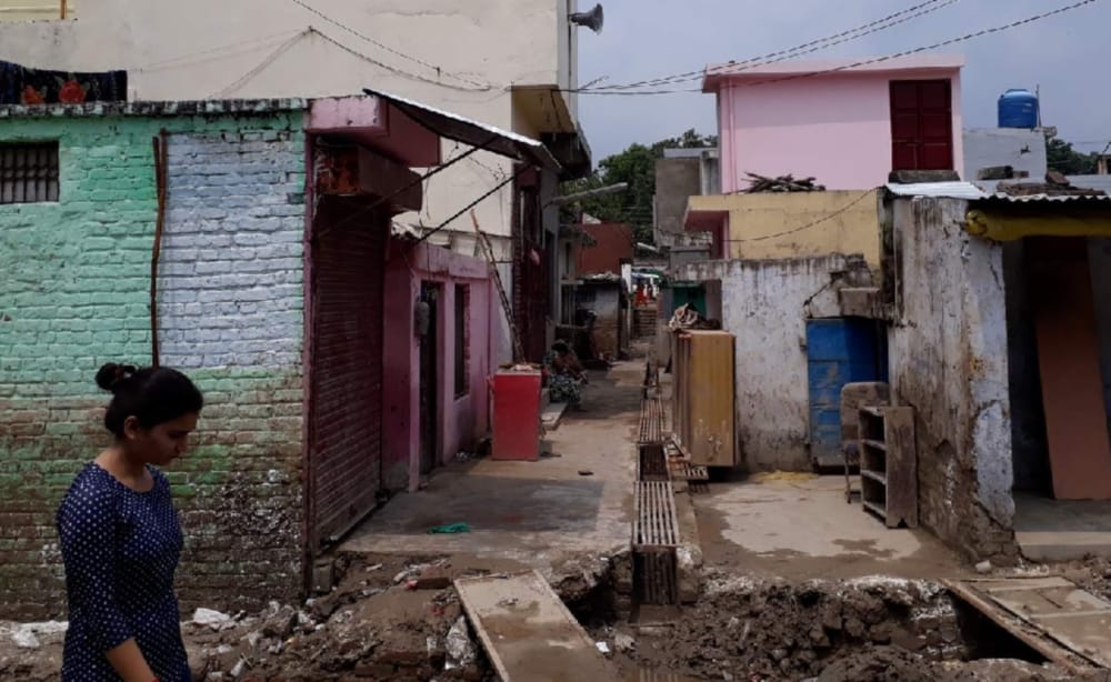 kotdwar Refugee Colony after fifteen days of cloudburst
