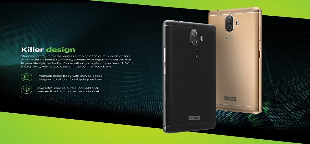Lenovo K8 Note