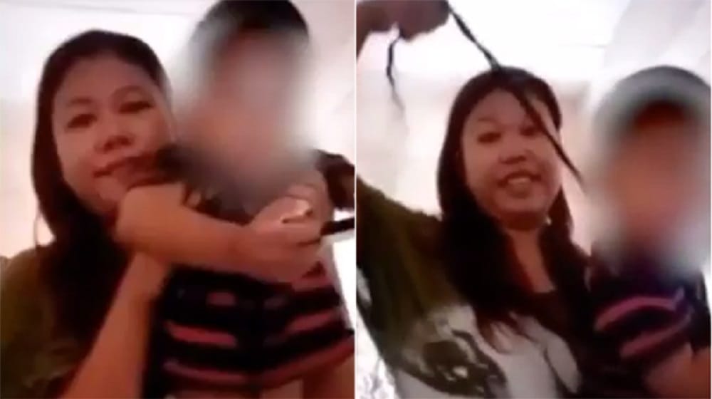 Mother threatnes to kill her child to terrorize husband