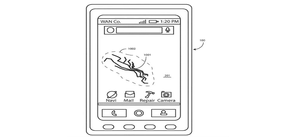 Motorola to patent a self healing phone screen