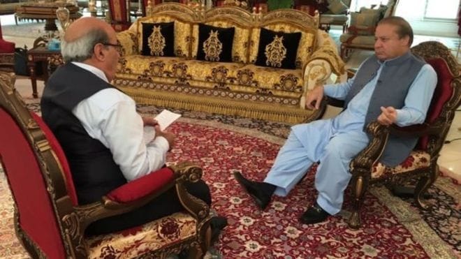 Former pak pm Nawaz Sharif said, sitting on the PM chair such like Sacrifice