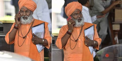 bjp mp sakshi maharaj adviced to hamid ansari