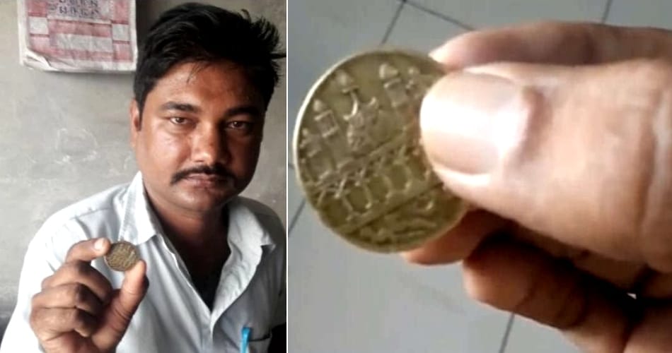 shopkeeper became millionaires, found ancient coin at home