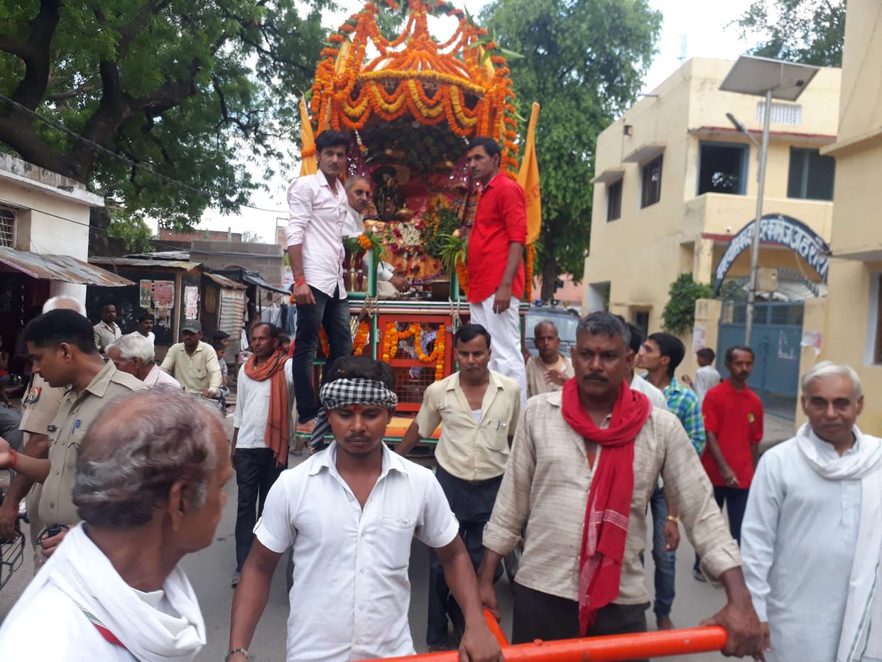 Thakurji on the tour